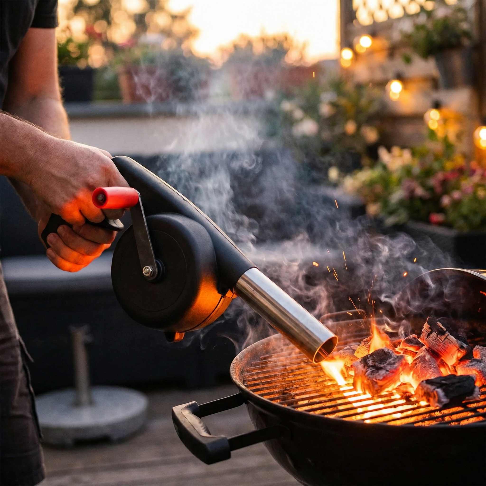 Souffleur à charbon rapide